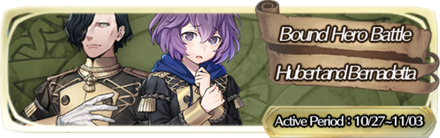 Bound Hero Battle: Hubert & Bernadetta Banner