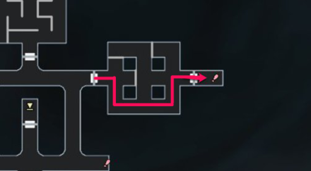 B3 East Room Invisible Wall Path