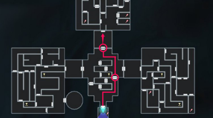 Third Kalpa 1F Path to Luck Door