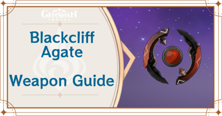 Genshin Impact - Blackcliff Agate Catalyst