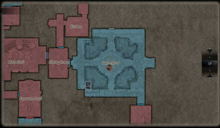 Resident Evil Village - Castle Part 2 - Courtyard Vase 2 - Map View.jpg