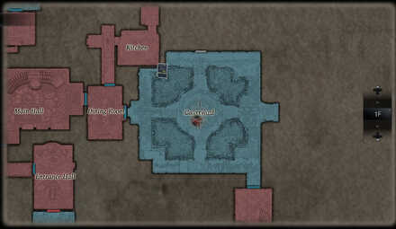 Resident Evil Village - Castle Part 2 - Courtyard Vase 1 - Map View.jpg
