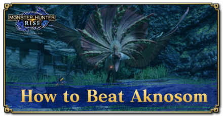 Monster Hunter Rise (MH Rise) - Aknosom Guide