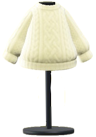 ACNH - Aran-Knit Sweater Image