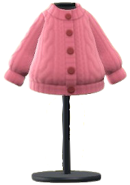 ACNH - Aran-Knit Cardigan Image