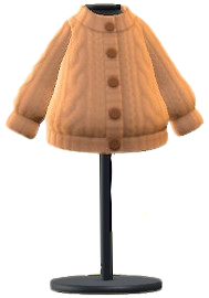 ACNH - Aran-Knit Cardigan Image