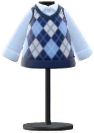 ACNH - Argyle Vest Image