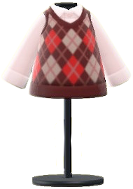 ACNH- Argyle Vest Image