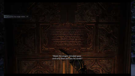 Resident Evil Village - Hall of the Four Puzzle Clue.jpg