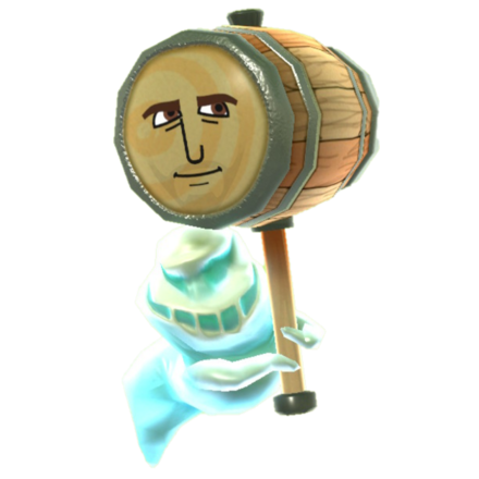 Miitopia Traveler Hammer
