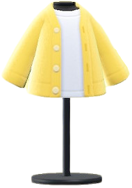 ACNH - Cardigan-Shirt Combo Image