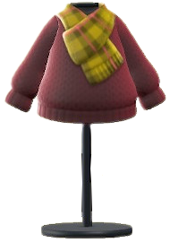 ACNH - Checkered Muffler Image