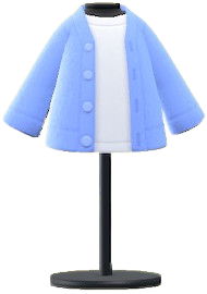 ACNH - Cardigan-Shirt Combo Image