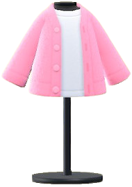 ACNH - Cardigan-Shirt Combo Image