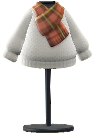 ACNH- Checkered Muffler Image
