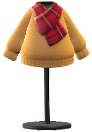 ACNH - Checkered Muffler Image