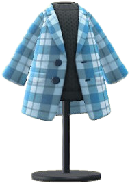 ACNH - Checkered Chesterfield Coat Image