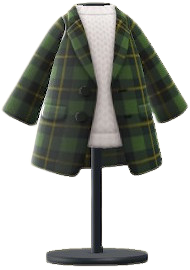 ACNH- Checkered Chesterfield Coat Image
