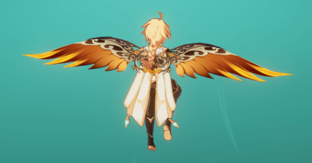 Genshin - Character Customization - Wings of Golden Flight