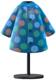 ACNH - Dotted Raincoat Image