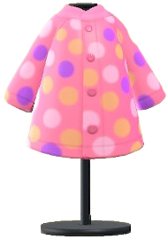 ACNH - Dotted Raincoat Image