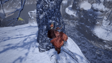 MH Rise - Using the Wall pose 02