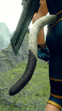 MH Rise - Felyne Tail layered armor