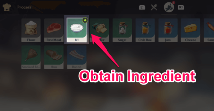 Genshin - How to Process Ingredients - Obtain Processed Ingredients
