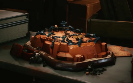 FF7R Intergrade Fort Condor Board Game