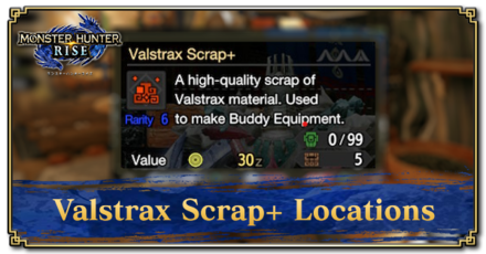 Monster Hunter Rise (MH Rise) - Valstrax Scrap+ Banner