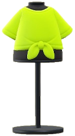 ACNH - Front-Tie Tee Image