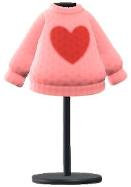 ACNH - Heart Sweater Image
