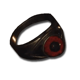 Maroon Eye Ring