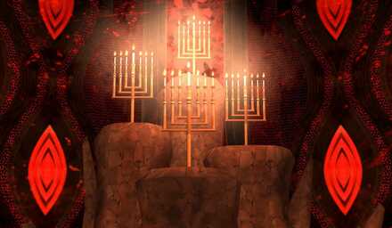 Fourth Kalpa Hall of Candles Menorah Lighting