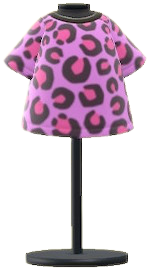 ACNH- Leopard Tee Image