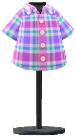 ACNH - Madras Plaid Shirt Image