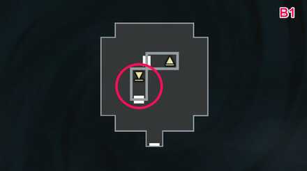 B1 Central Room Ladder to B2