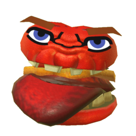 Miitopia Extra Spicy Burger
