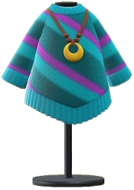 ACNH - Poncho-Style Sweater Image