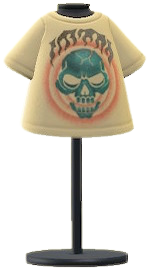 ACNH - Skull Tee Image