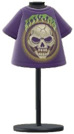 ACNH- Skull Tee Image