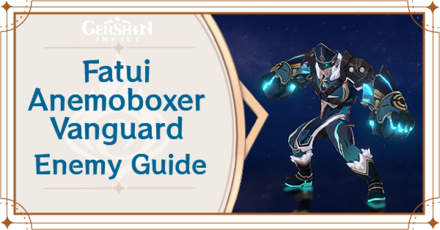 Genshin Impact - Anemoboxer Vanguards Banner