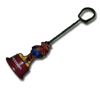 Resident Evil Village - Mr. Raccoon Weapon Charm
