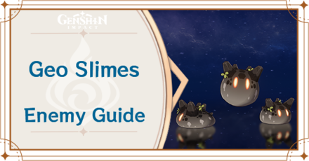 Genshin Impact - Geo Slime