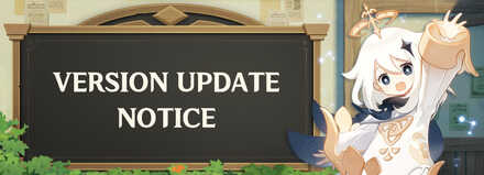 Genshin - Update Notice