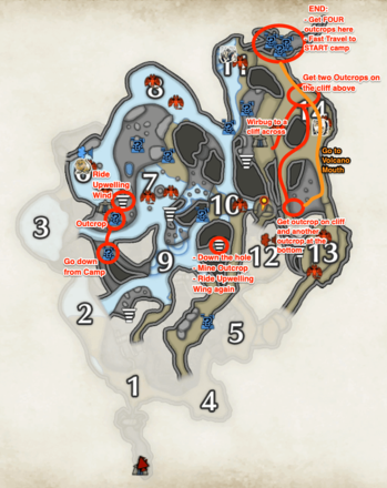 MH Rise - Zenny Farming Underground Map