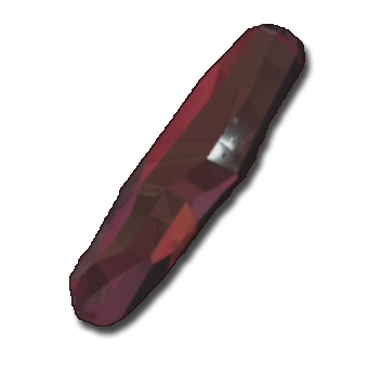 Resident Evil Village - Large Pigeon Blood Ruby