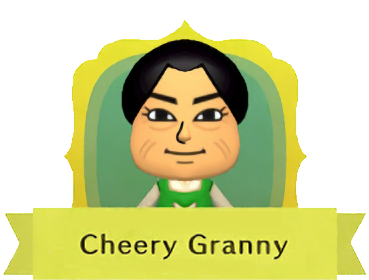 Miitopia - All Characters - Cheery Granny