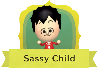 Miitopia - All Characters - Sassy Child