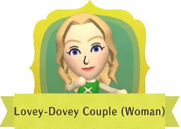 Miitopia - All Characters - Lovey Dovey Couple (Woman)